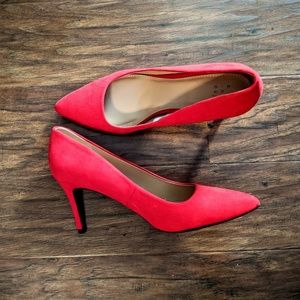 NWOT A New Day Red Heels